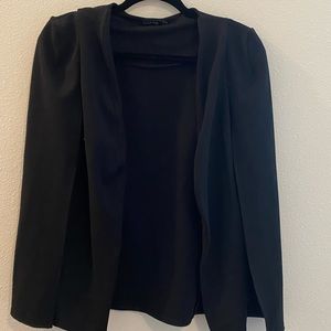 Black Cape Blazer